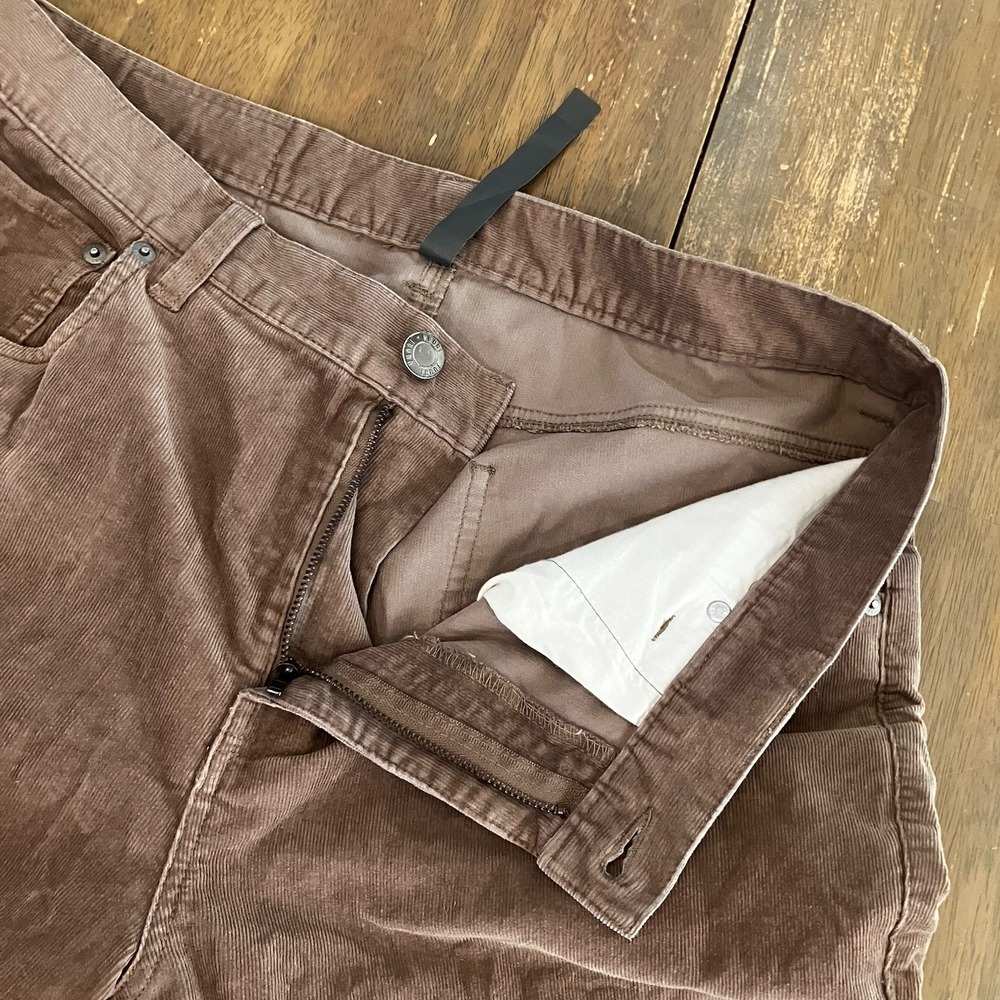 Vuori Pants Mens 32x31 Brown Corduroy 5-Pocket‎ Zip Fly Casual V478 Straight - Picture 5 of 11